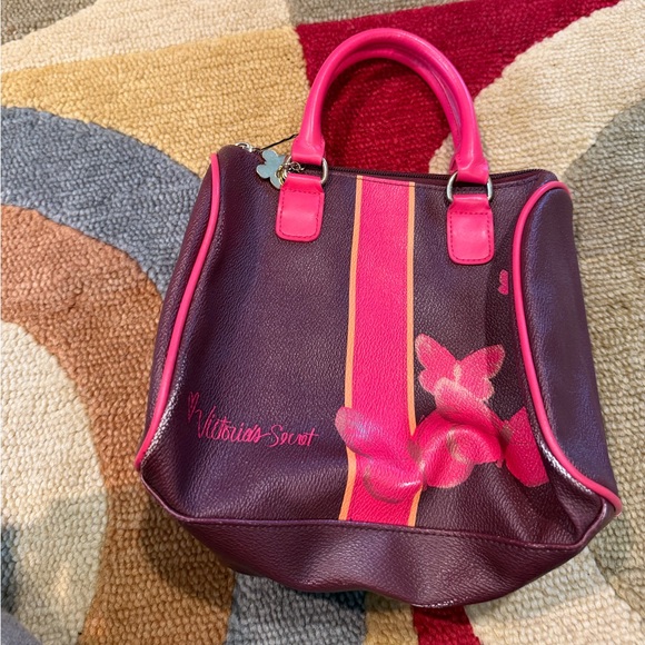 Victoria's Secret Handbags - Victoria’s Secret Y2K Retro Vintage Early 2000’s Small Purse Bag Butterfly Pink